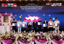 ผลการแข่งขันหมากล้อม PATTAYA INTERNATIONAL GO TOURNAMENT 2025