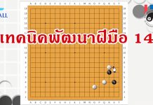 โจทย์หมากล้อม เทคนิคพัฒนาฝีมือ 14