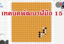 โจทย์หมากล้อม เทคนิคพัฒนาฝีมือ 15