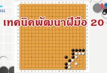 โจทย์หมากล้อม เทคนิคพัฒนาฝีมือ 20