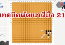 โจทย์หมากล้อม เทคนิคพัฒนาฝีมือ 21