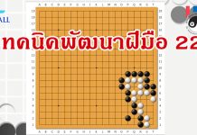 โจทย์หมากล้อม เทคนิคพัฒนาฝีมือ 22