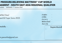The 6th “MLILY Pressure-Relieving Mattress” Cup World Go Open Tournament – South East Asia Regional Qualifier
