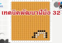 โจทย์หมากล้อม เทคนิคพัฒนาฝีมือ 32