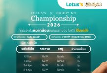 รับสมัครแข่งขัน LOTUS’S × BUDDY GO Championship 2026